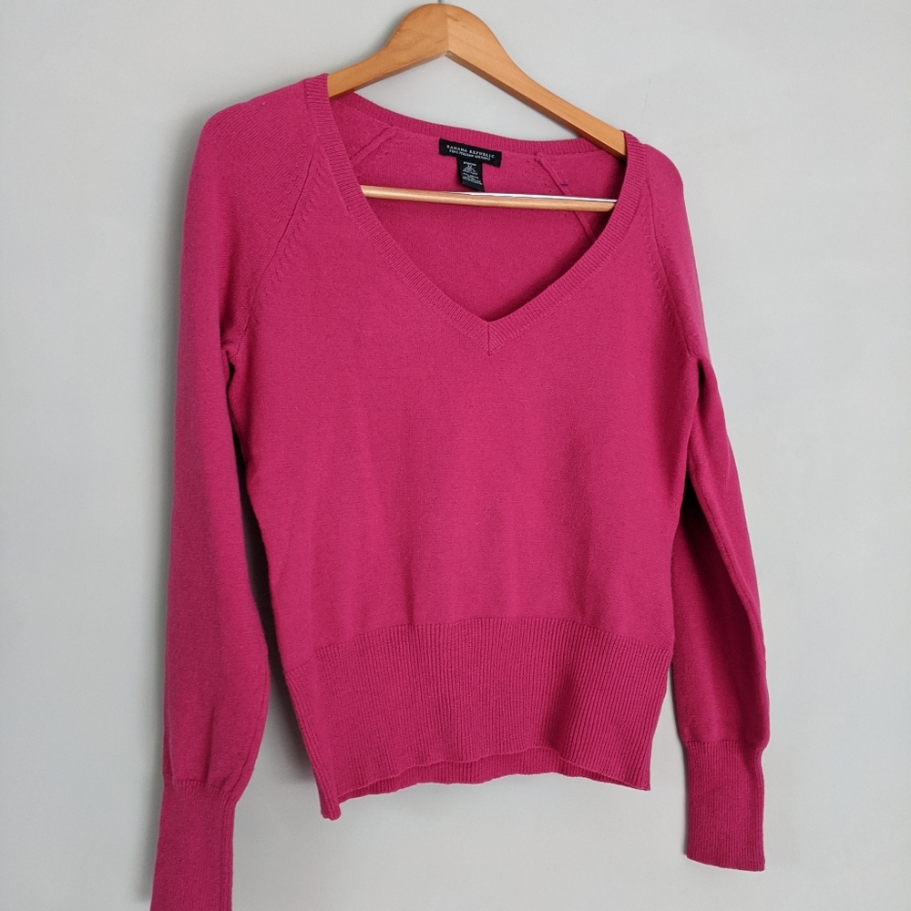 Banana Republic Italian Merino top